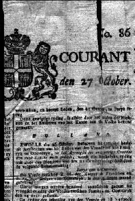 Provinciaale Overijsselsche Courant 27 october 1809