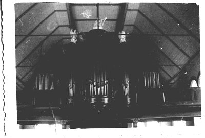 Het orgel uit 1904 in de kerk aan de Wilhelminastraat