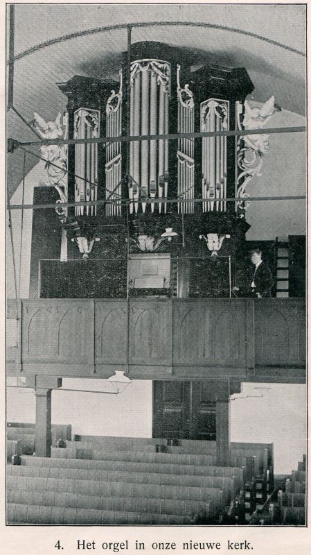 Het orgel uit Ee in Klazienaveen-Noord